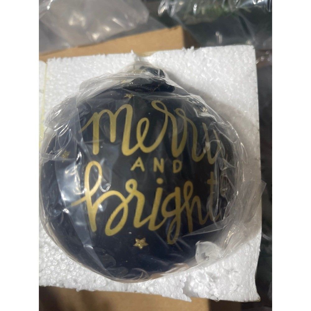 Brand new holiday lane Macy’s 2021 merry & bright ornament ball